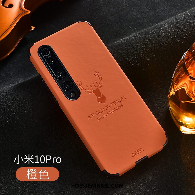 Xiaomi Mi 10 Pro Hoesje Mode Bescherming Kwaliteit, Xiaomi Mi 10 Pro Hoesje Zacht Groen Beige