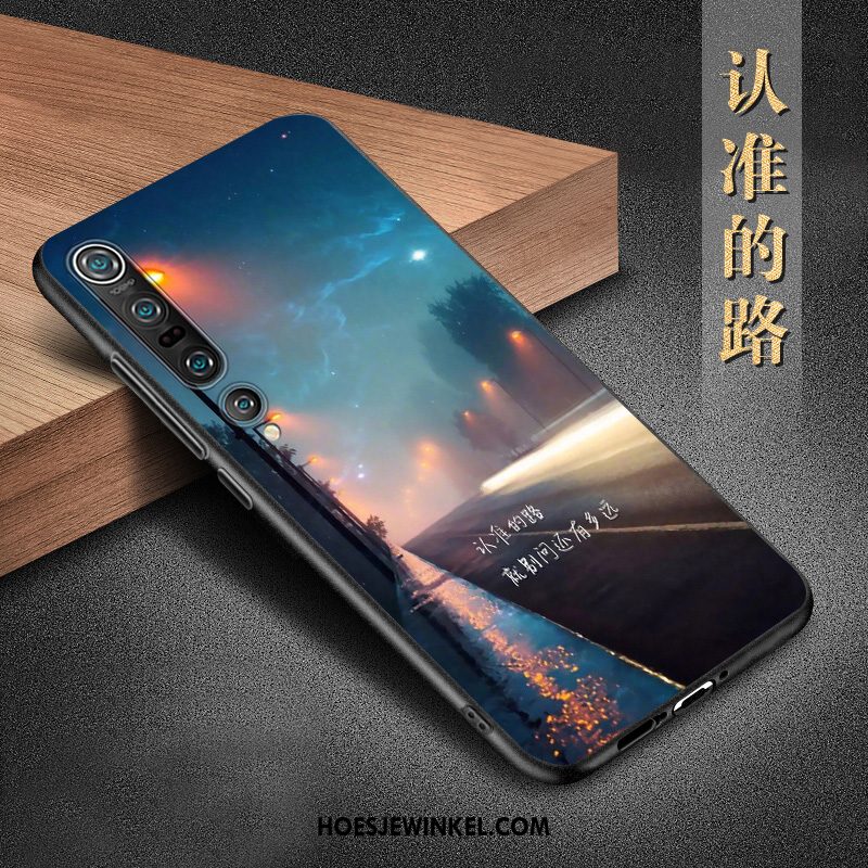 Xiaomi Mi 10 Pro Hoesje Trend Mobiele Telefoon Mini, Xiaomi Mi 10 Pro Hoesje Hoes Schrobben Beige