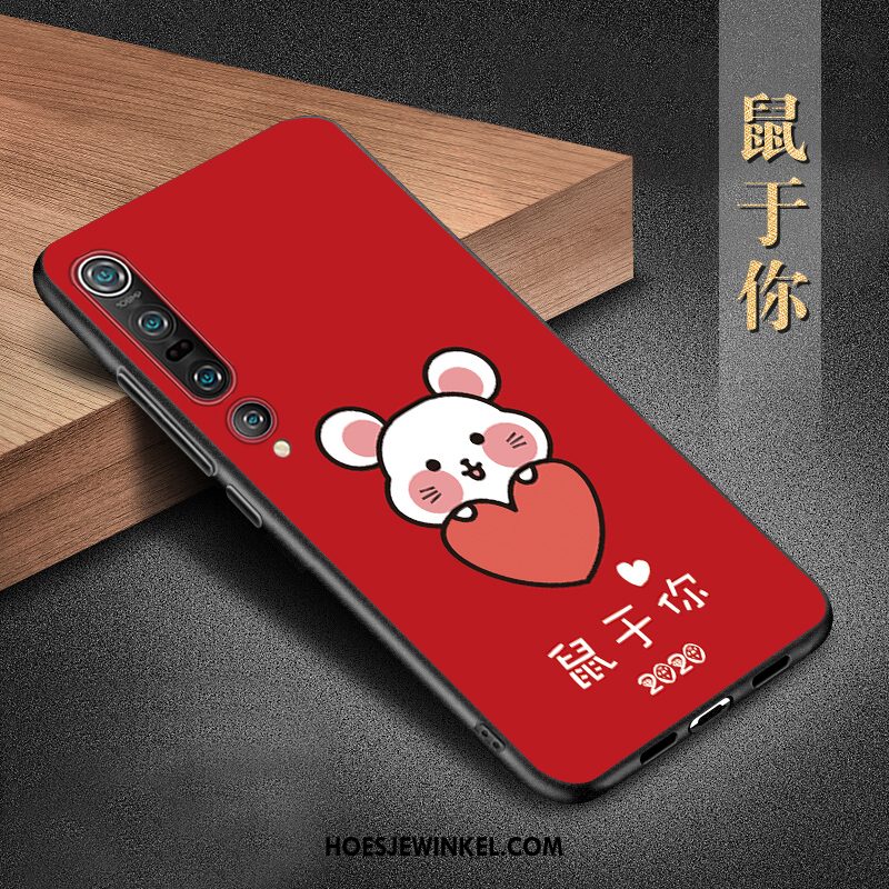 Xiaomi Mi 10 Pro Hoesje Trend Mobiele Telefoon Mini, Xiaomi Mi 10 Pro Hoesje Hoes Schrobben Beige