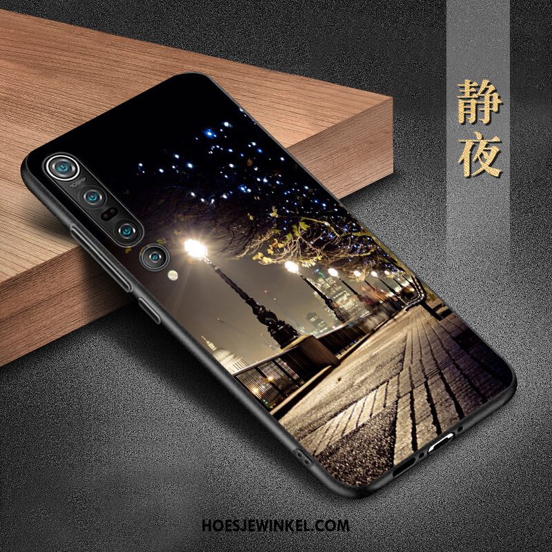 Xiaomi Mi 10 Pro Hoesje Trend Mobiele Telefoon Mini, Xiaomi Mi 10 Pro Hoesje Hoes Schrobben Beige