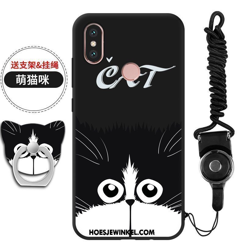 Xiaomi Mi 8 Hoesje Bescherming Mobiele Telefoon Anti-fall, Xiaomi Mi 8 Hoesje Hanger Geel Beige