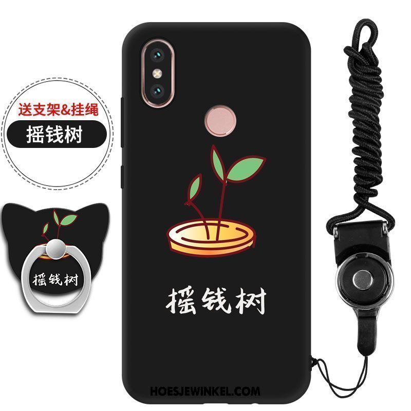 Xiaomi Mi 8 Hoesje Bescherming Mobiele Telefoon Anti-fall, Xiaomi Mi 8 Hoesje Hanger Geel Beige