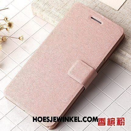 Xiaomi Mi 8 Hoesje Hoes Bescherming Leren Etui, Xiaomi Mi 8 Hoesje Mobiele Telefoon Clamshell Beige