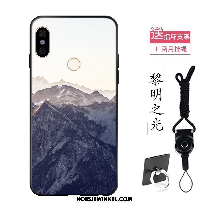 Xiaomi Mi 8 Hoesje Mini Bescherming Groen, Xiaomi Mi 8 Hoesje Zacht Hoes Beige