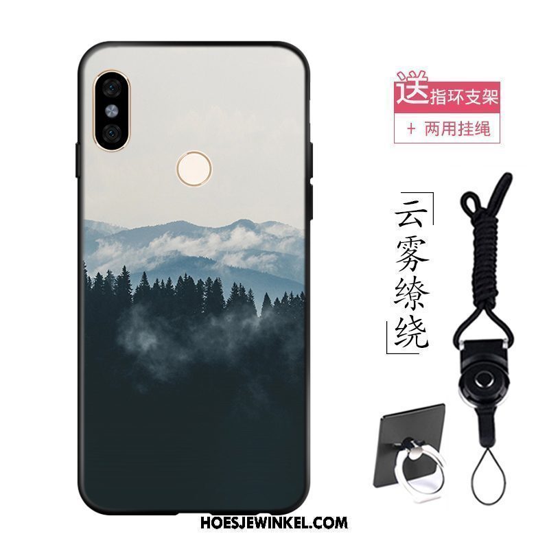 Xiaomi Mi 8 Hoesje Mini Bescherming Groen, Xiaomi Mi 8 Hoesje Zacht Hoes Beige