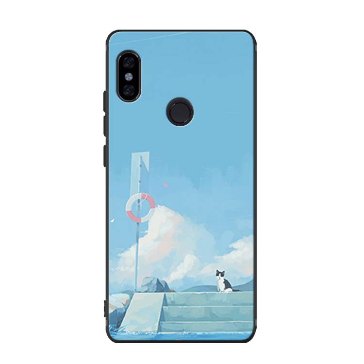 Xiaomi Mi 8 Hoesje Mini Kat Bescherming, Xiaomi Mi 8 Hoesje Hemming Mobiele Telefoon Beige