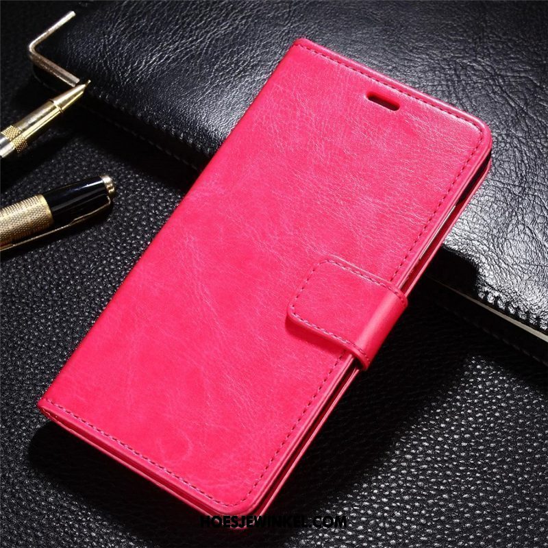 Xiaomi Mi 8 Hoesje Mobiele Telefoon Bescherming Anti-fall, Xiaomi Mi 8 Hoesje Clamshell Roze Beige