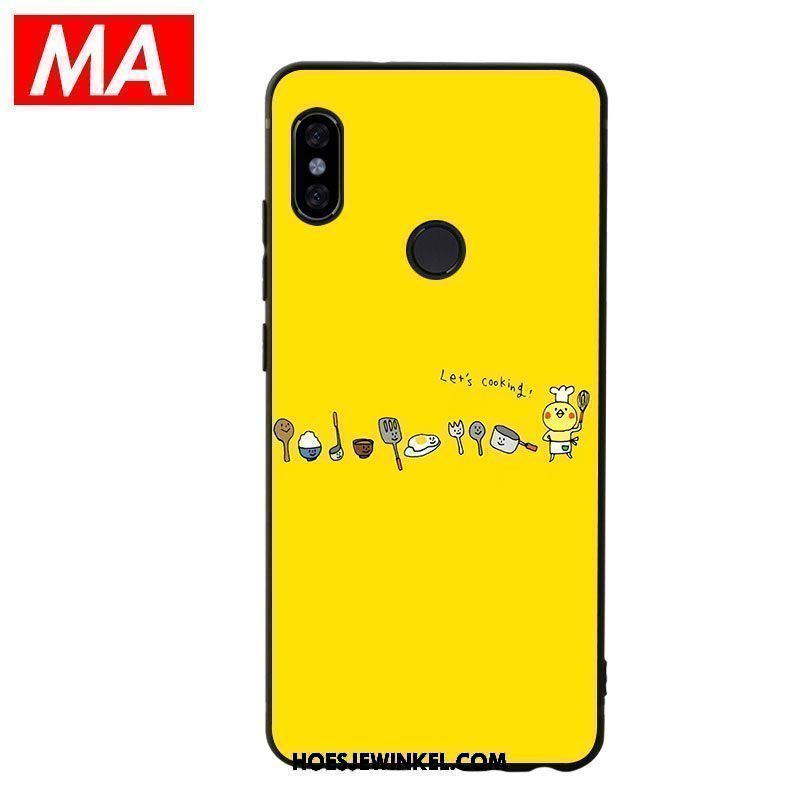 Xiaomi Mi 8 Hoesje Mobiele Telefoon Doorzichtig Spotprent, Xiaomi Mi 8 Hoesje Mooie Bescherming Beige