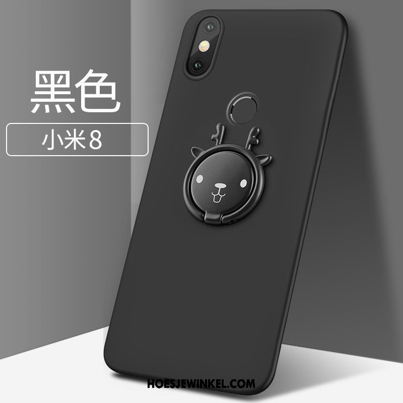 Xiaomi Mi 8 Hoesje Net Red Lovers Scheppend, Xiaomi Mi 8 Hoesje Mooie Hoes Beige