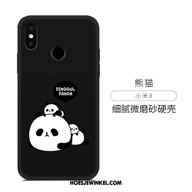 Xiaomi Mi 8 Hoesje Persoonlijk Schrobben Bescherming, Xiaomi Mi 8 Hoesje Mooie Spotprent Beige
