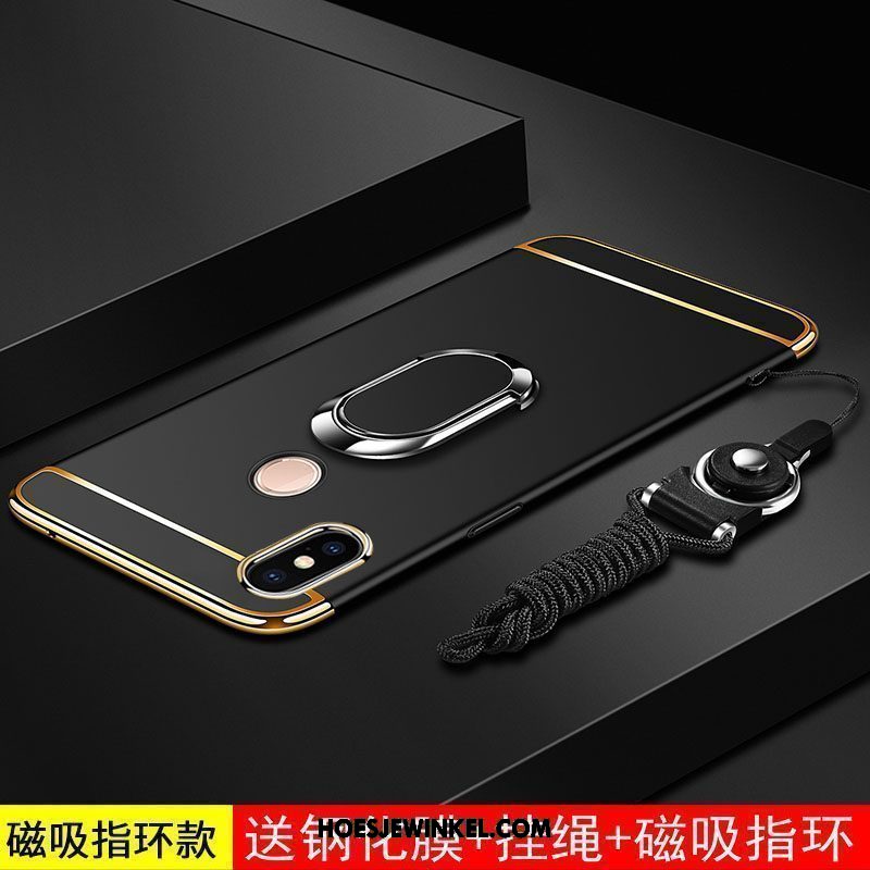 Xiaomi Mi 8 Hoesje Ring All Inclusive Persoonlijk, Xiaomi Mi 8 Hoesje Mobiele Telefoon Dun Beige