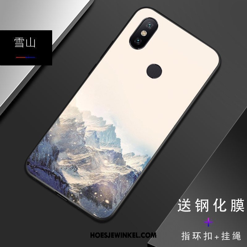 Xiaomi Mi 8 Hoesje Scheppend Siliconen Persoonlijk, Xiaomi Mi 8 Hoesje Hoes Pas Beige