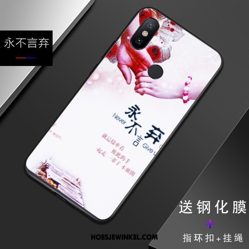 Xiaomi Mi 8 Hoesje Scheppend Siliconen Persoonlijk, Xiaomi Mi 8 Hoesje Hoes Pas Beige
