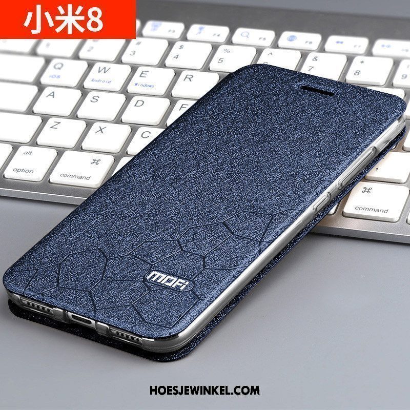 Xiaomi Mi 8 Hoesje Zacht Patroon Anti-fall, Xiaomi Mi 8 Hoesje Trend Dun Beige