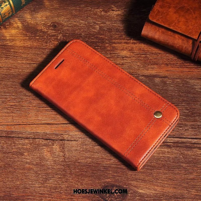 Xiaomi Mi 8 Lite Hoesje All Inclusive Leren Etui Hoes, Xiaomi Mi 8 Lite Hoesje Folio Bescherming