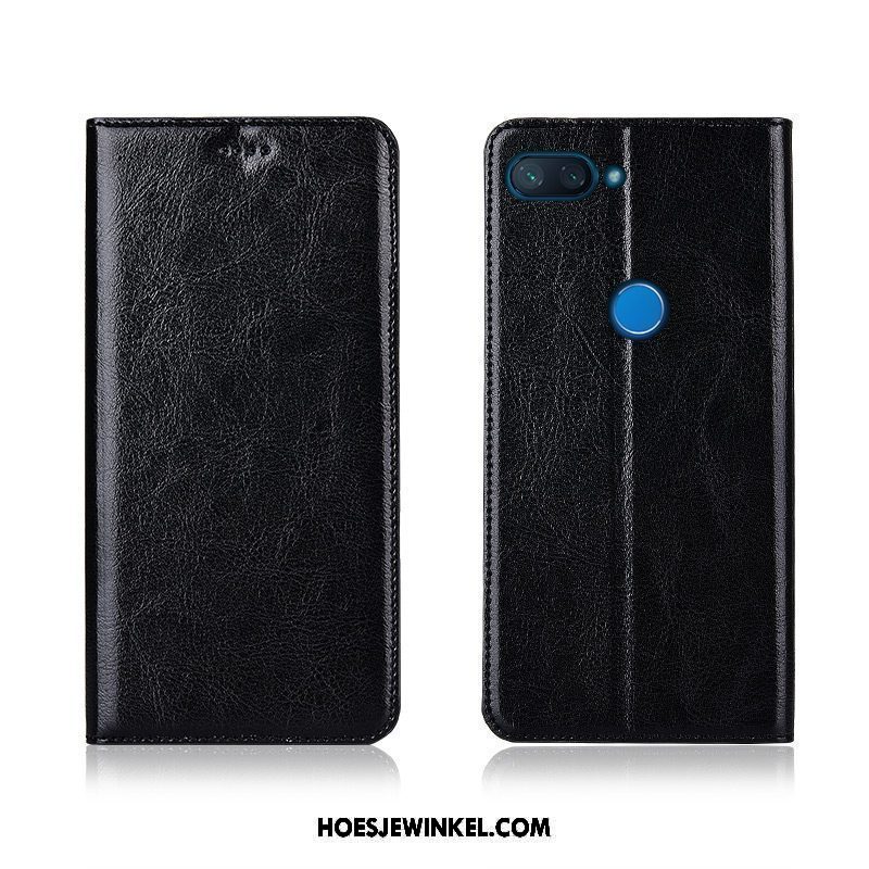 Xiaomi Mi 8 Lite Hoesje Anti-fall Bescherming Patroon, Xiaomi Mi 8 Lite Hoesje Jeugd Mobiele Telefoon Beige