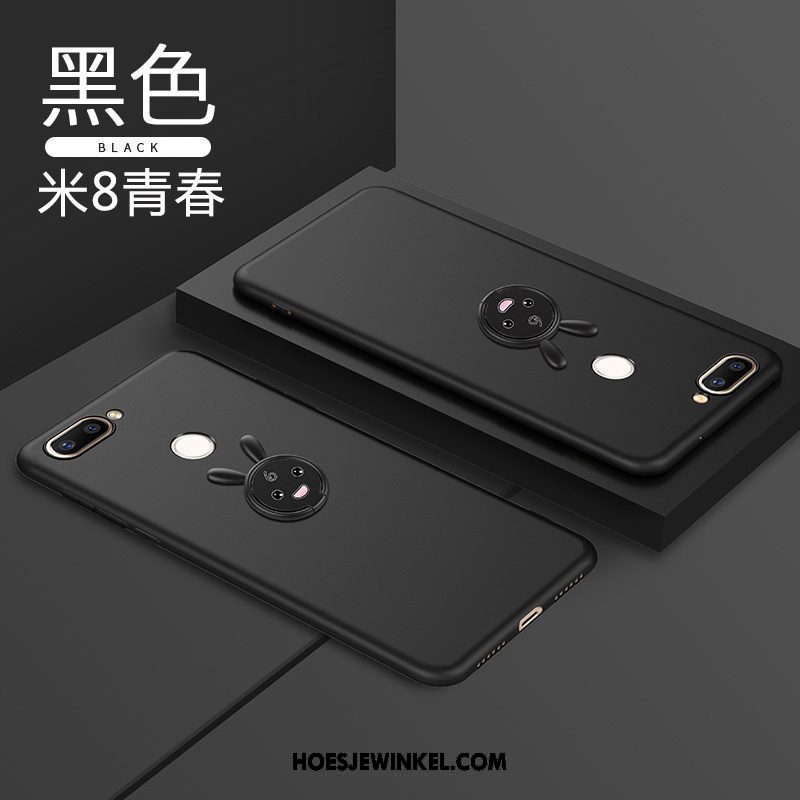 Xiaomi Mi 8 Lite Hoesje Anti-fall Hoes Bescherming, Xiaomi Mi 8 Lite Hoesje Herdenken Persoonlijk Beige