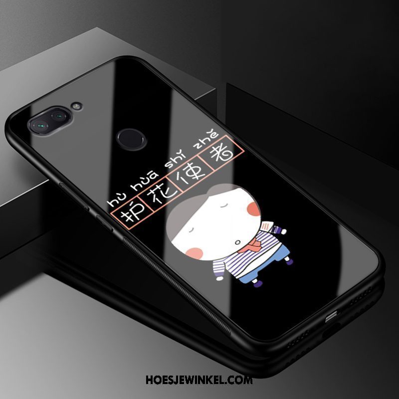 Xiaomi Mi 8 Lite Hoesje Chinese Stijl Bescherming Siliconen, Xiaomi Mi 8 Lite Hoesje Anti-fall Mini Beige