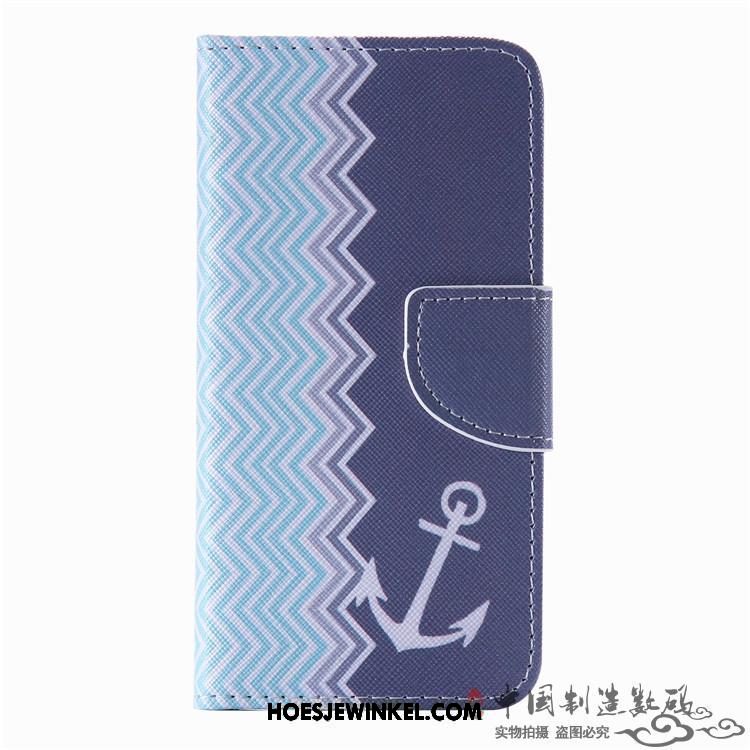 Xiaomi Mi 8 Lite Hoesje Folio Wind Rood, Xiaomi Mi 8 Lite Hoesje Bescherming Hoes