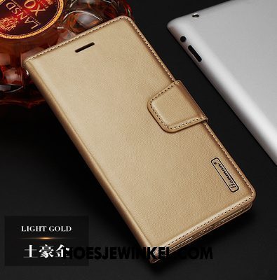 Xiaomi Mi 8 Lite Hoesje Groen Rood Echt Leer, Xiaomi Mi 8 Lite Hoesje Jeugd All Inclusive Beige