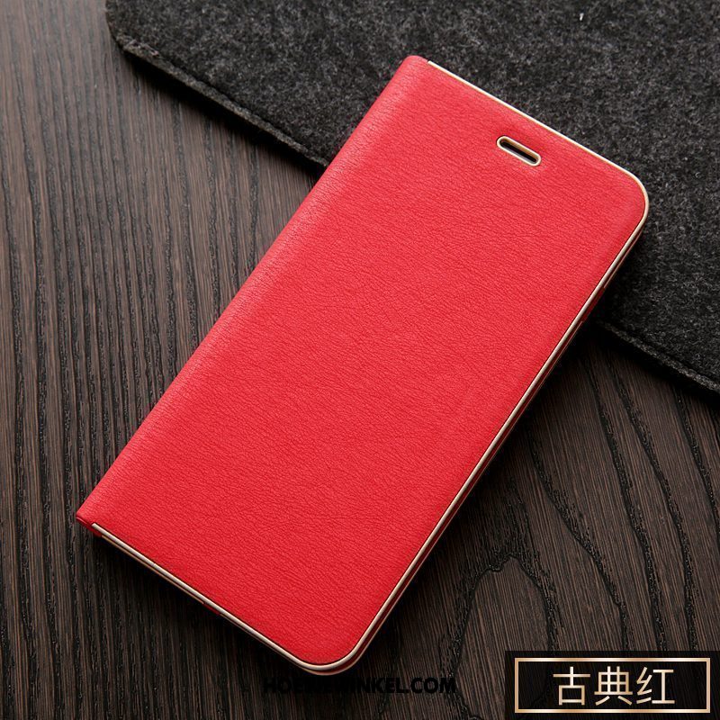 Xiaomi Mi 8 Lite Hoesje Mobiele Telefoon Bescherming Leren Etui, Xiaomi Mi 8 Lite Hoesje All Inclusive Roze