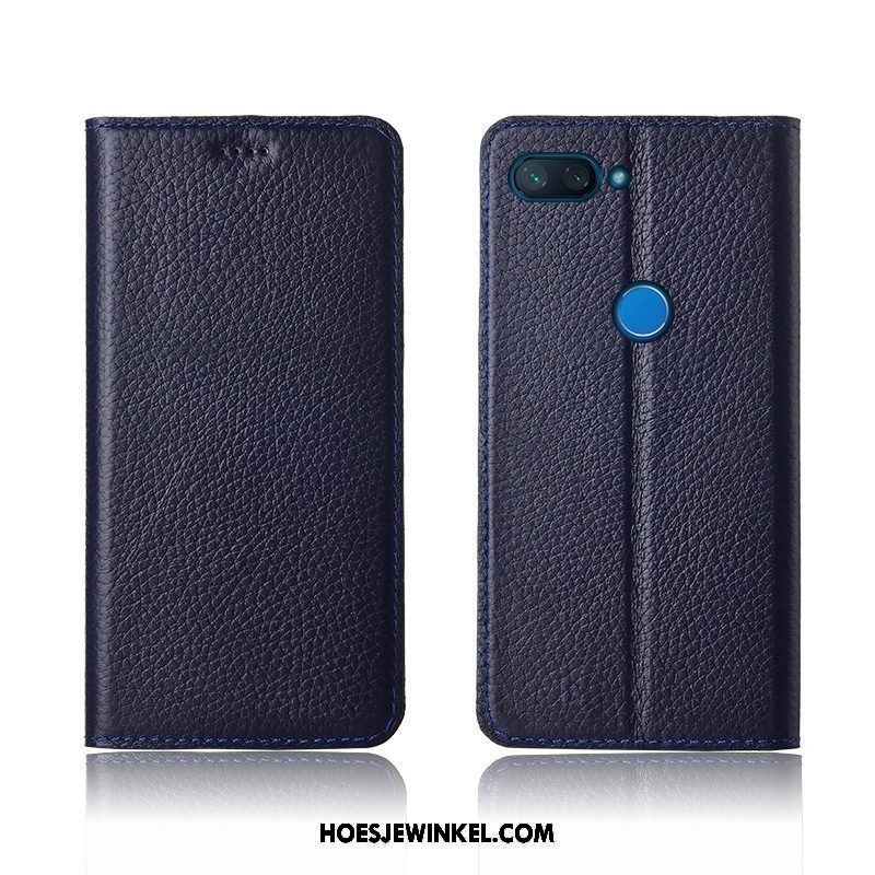 Xiaomi Mi 8 Lite Hoesje Mobiele Telefoon Mini Soort Aziatische Vrucht, Xiaomi Mi 8 Lite Hoesje Bescherming Jeugd Beige