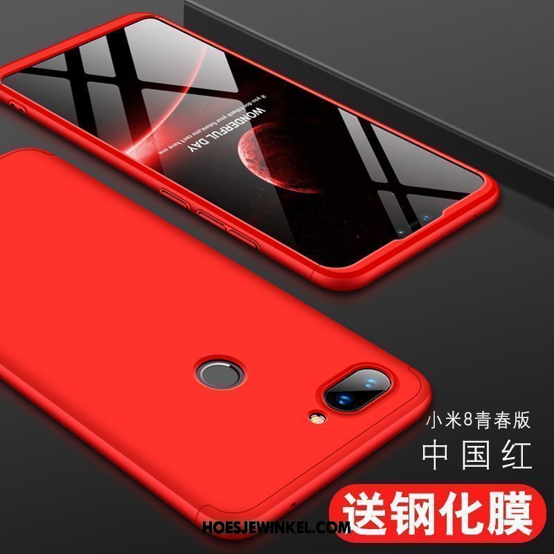 Xiaomi Mi 8 Lite Hoesje Persoonlijk Anti-fall Dun, Xiaomi Mi 8 Lite Hoesje All Inclusive Mini Beige