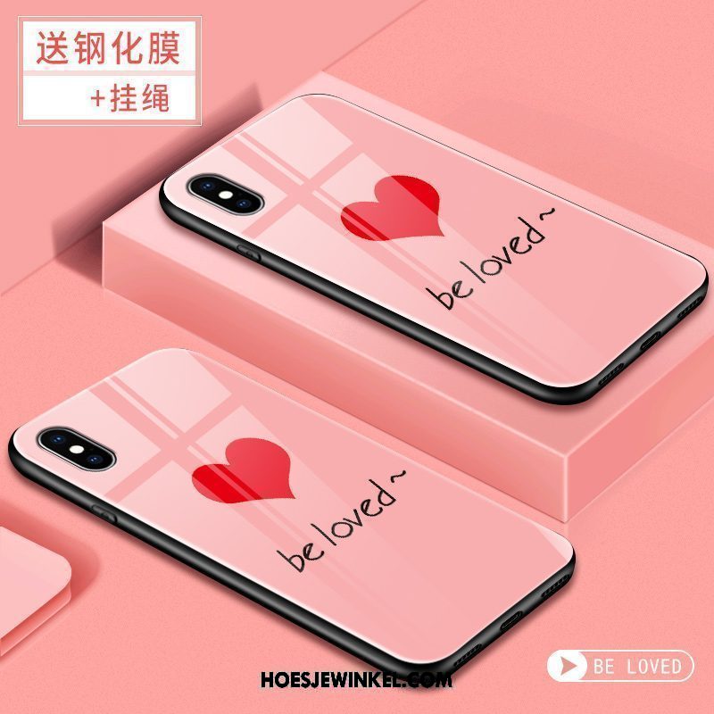 Xiaomi Mi 8 Pro Hoesje All Inclusive Scheppend Patroon, Xiaomi Mi 8 Pro Hoesje Net Red Trend Beige