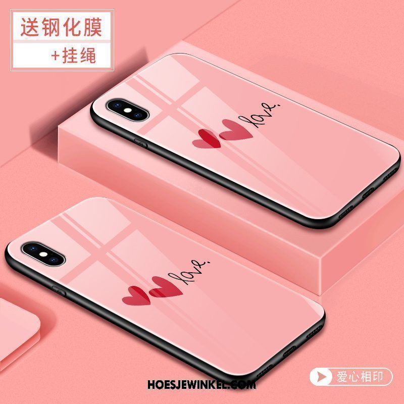 Xiaomi Mi 8 Pro Hoesje All Inclusive Scheppend Patroon, Xiaomi Mi 8 Pro Hoesje Net Red Trend Beige