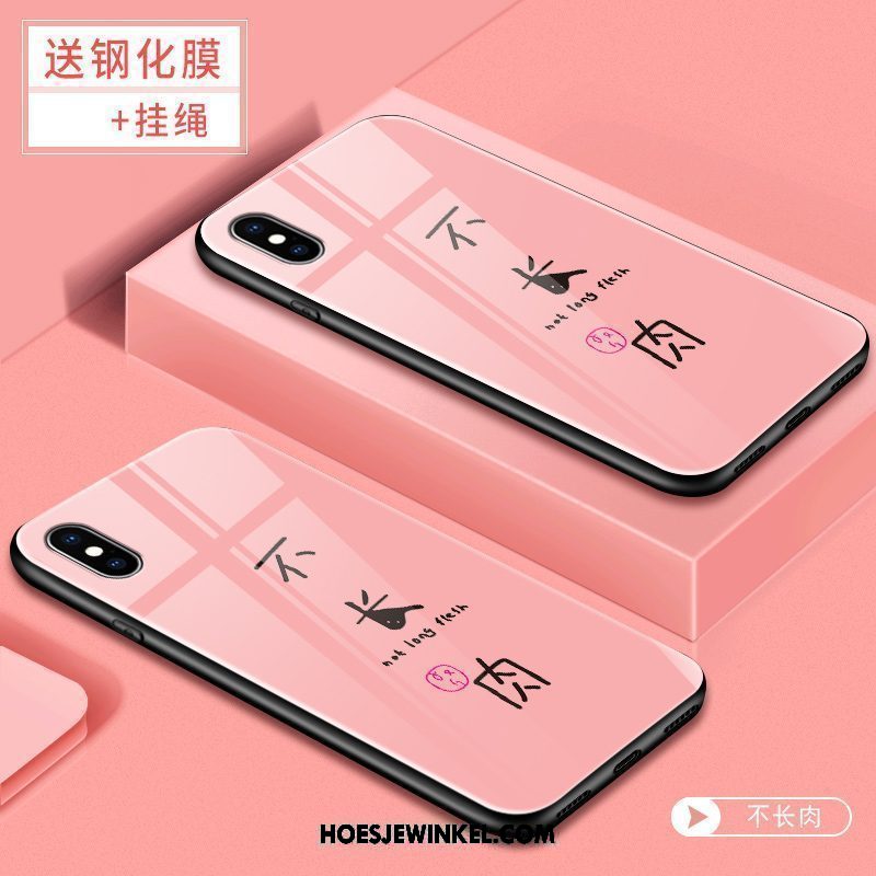 Xiaomi Mi 8 Pro Hoesje All Inclusive Scheppend Patroon, Xiaomi Mi 8 Pro Hoesje Net Red Trend Beige