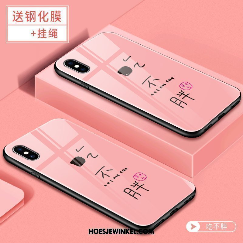 Xiaomi Mi 8 Pro Hoesje All Inclusive Scheppend Patroon, Xiaomi Mi 8 Pro Hoesje Net Red Trend Beige