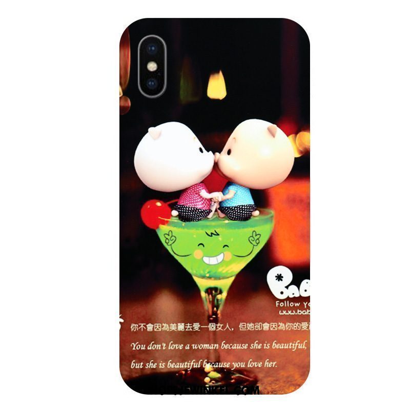 Xiaomi Mi 8 Pro Hoesje All Inclusive Schrobben Hard, Xiaomi Mi 8 Pro Hoesje Spotprent Hoes