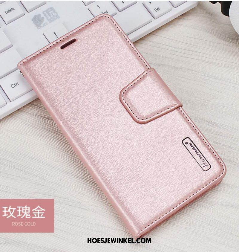 Xiaomi Mi 8 Pro Hoesje Anti-fall Folio Hanger, Xiaomi Mi 8 Pro Hoesje Mobiele Telefoon Leren Etui