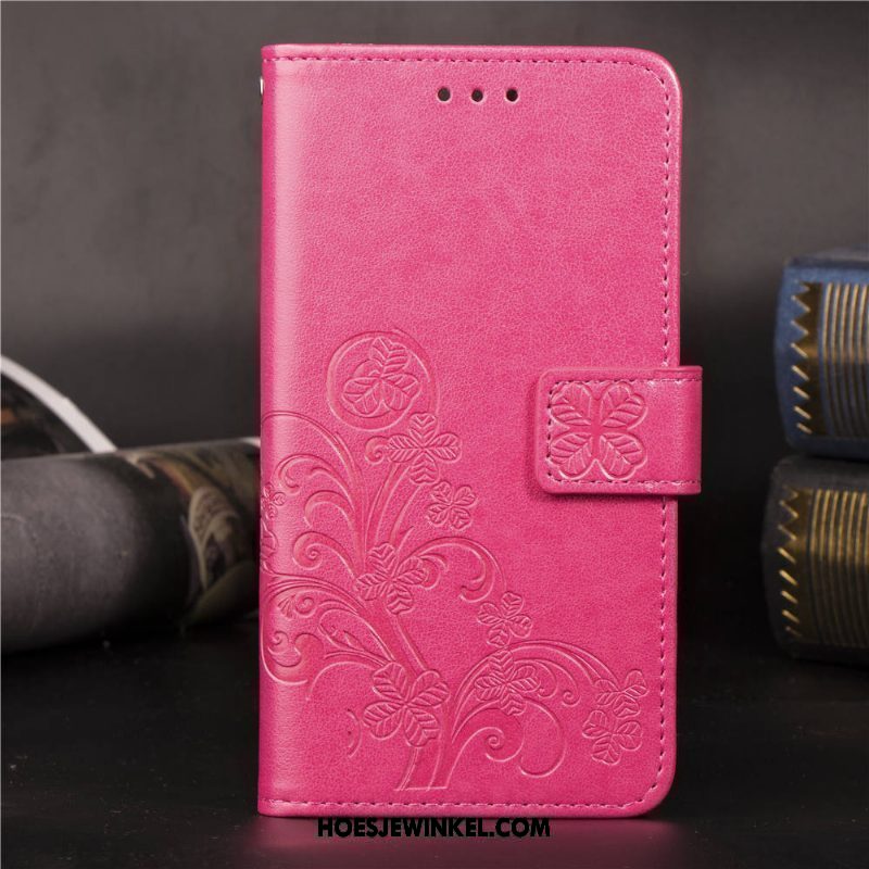 Xiaomi Mi 8 Pro Hoesje Blauw Trend Zacht, Xiaomi Mi 8 Pro Hoesje Mobiele Telefoon Leren Etui