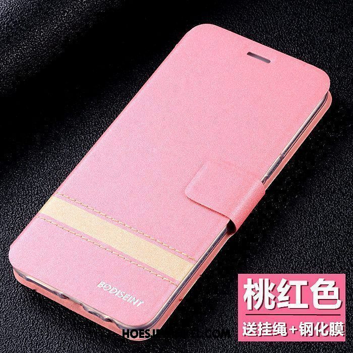 Xiaomi Mi 8 Pro Hoesje Hoes Leren Etui Jeugd, Xiaomi Mi 8 Pro Hoesje Trend Clamshell Beige