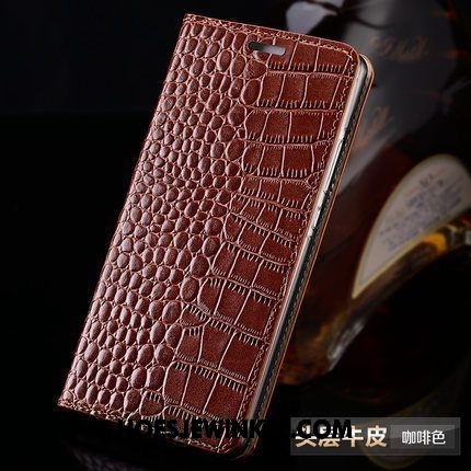 Xiaomi Mi 8 Pro Hoesje Kaart Hoes Luxe, Xiaomi Mi 8 Pro Hoesje Bedrijf Clamshell Braun