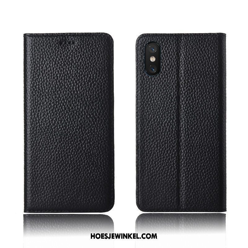 Xiaomi Mi 8 Pro Hoesje Mobiele Telefoon Leren Etui Anti-fall, Xiaomi Mi 8 Pro Hoesje Siliconen All Inclusive Braun Beige