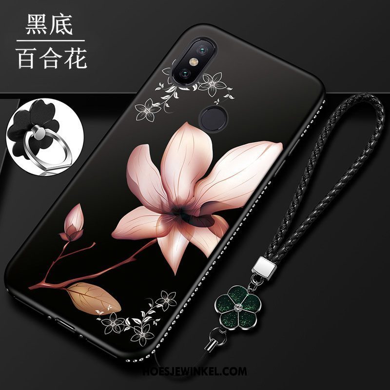 Xiaomi Mi 8 Pro Hoesje Patroon Bescherming Siliconen, Xiaomi Mi 8 Pro Hoesje Schrobben Zacht Beige