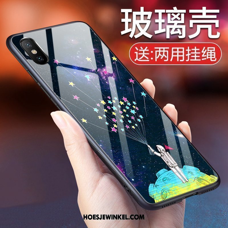 Xiaomi Mi 8 Pro Hoesje Persoonlijk Mobiele Telefoon Siliconen, Xiaomi Mi 8 Pro Hoesje Zacht Patroon Beige
