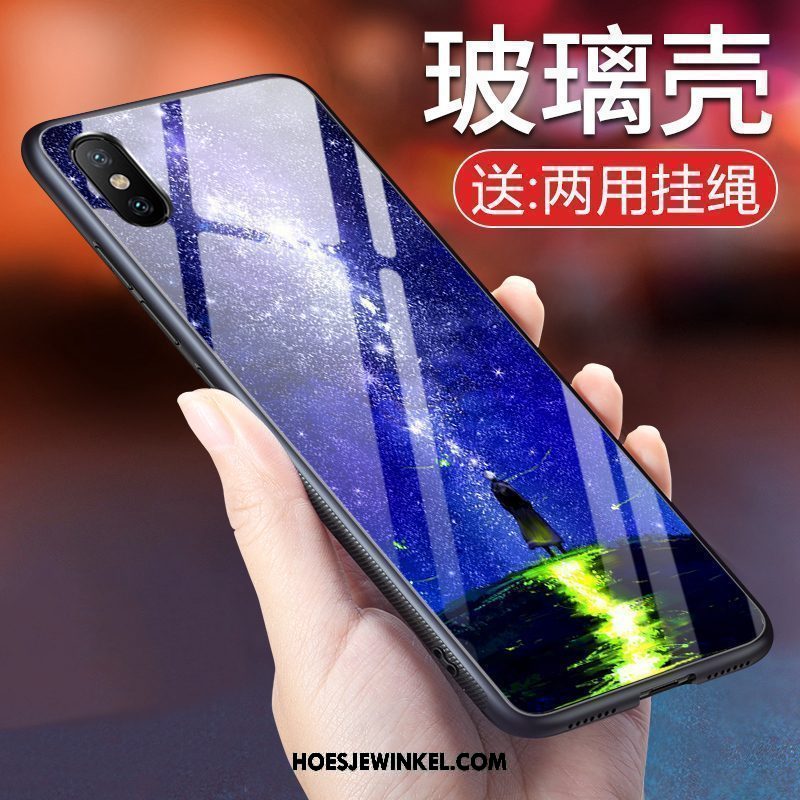 Xiaomi Mi 8 Pro Hoesje Persoonlijk Mobiele Telefoon Siliconen, Xiaomi Mi 8 Pro Hoesje Zacht Patroon Beige