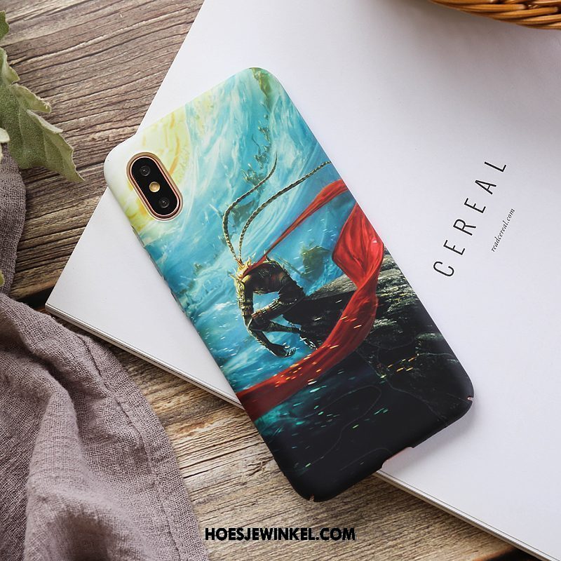 Xiaomi Mi 8 Pro Hoesje Scheppend Hard Mobiele Telefoon, Xiaomi Mi 8 Pro Hoesje Bescherming Patroon Beige