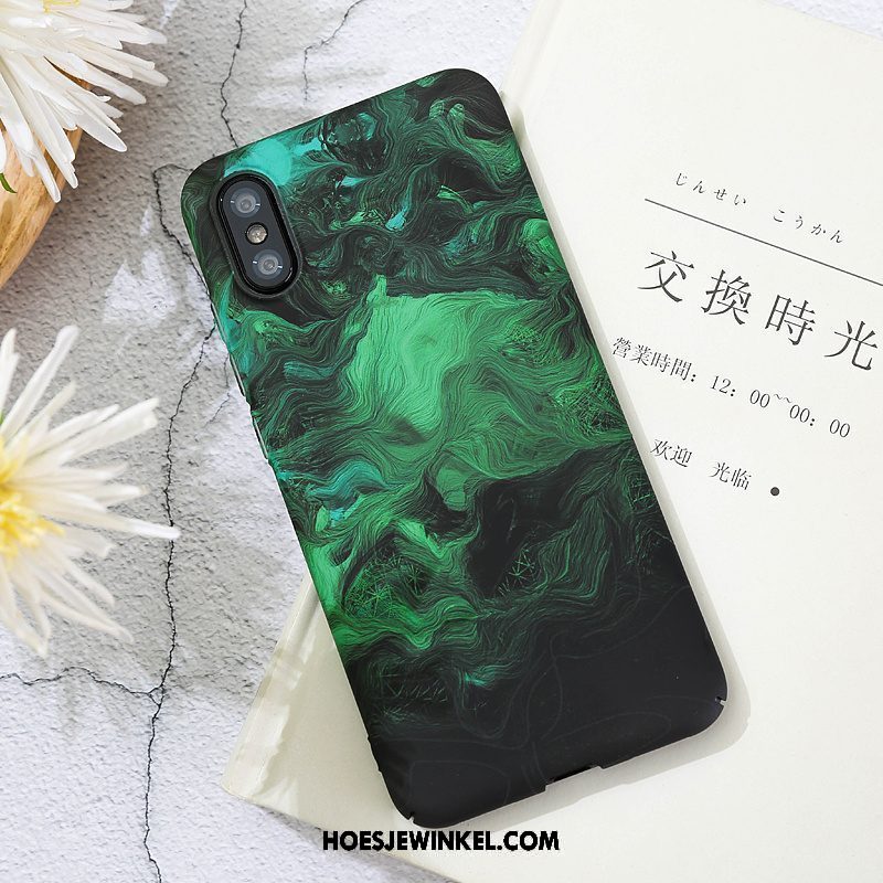 Xiaomi Mi 8 Pro Hoesje Scheppend Hard Mobiele Telefoon, Xiaomi Mi 8 Pro Hoesje Bescherming Patroon Beige