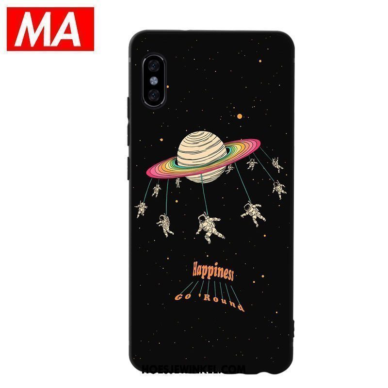 Xiaomi Mi 8 Pro Hoesje Siliconen Mobiele Telefoon Persoonlijk, Xiaomi Mi 8 Pro Hoesje Bescherming Mini Beige