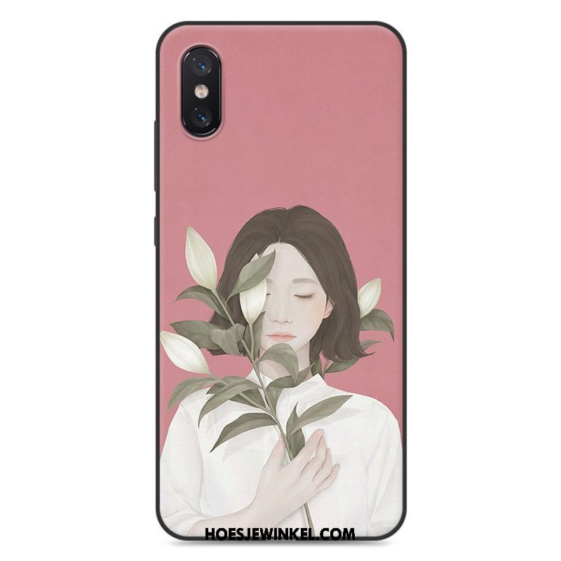 Xiaomi Mi 8 Pro Hoesje Vers All Inclusive Mobiele Telefoon, Xiaomi Mi 8 Pro Hoesje Hoes Zacht Beige