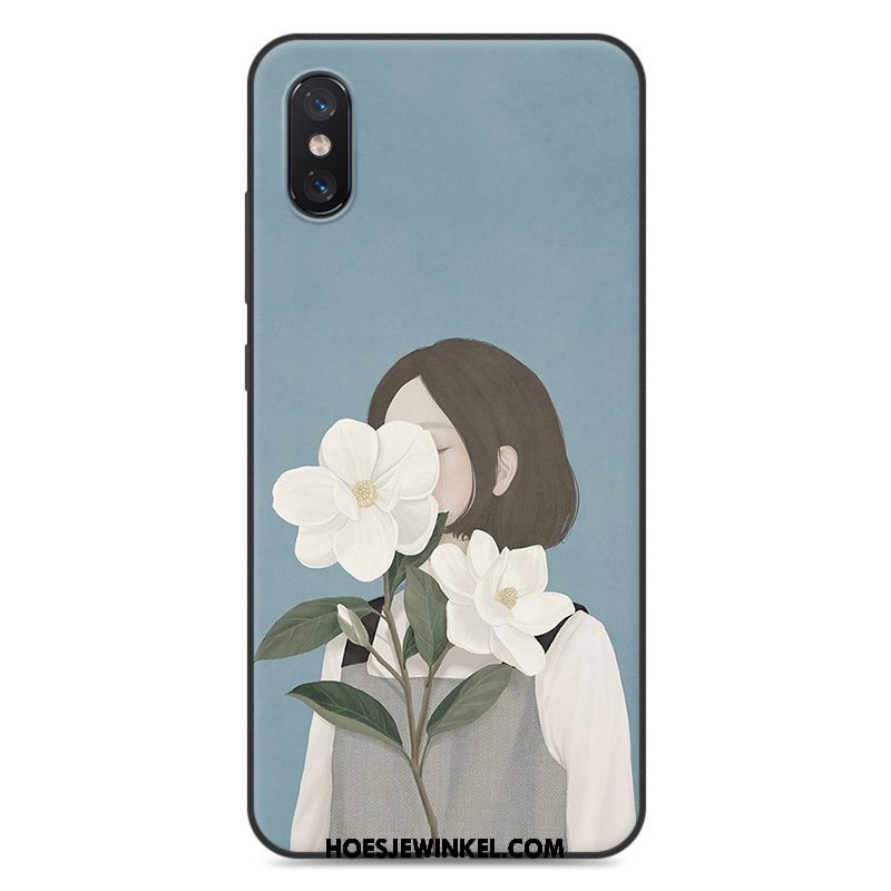 Xiaomi Mi 8 Pro Hoesje Vers All Inclusive Mobiele Telefoon, Xiaomi Mi 8 Pro Hoesje Hoes Zacht Beige