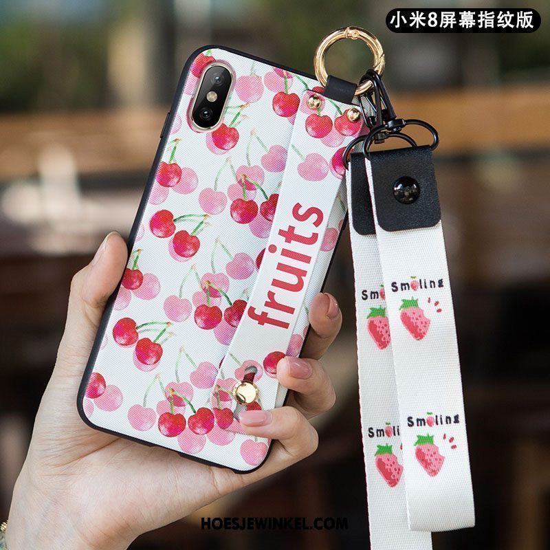 Xiaomi Mi 8 Pro Hoesje Vers Anti-fall Zacht, Xiaomi Mi 8 Pro Hoesje Mini Bescherming Beige
