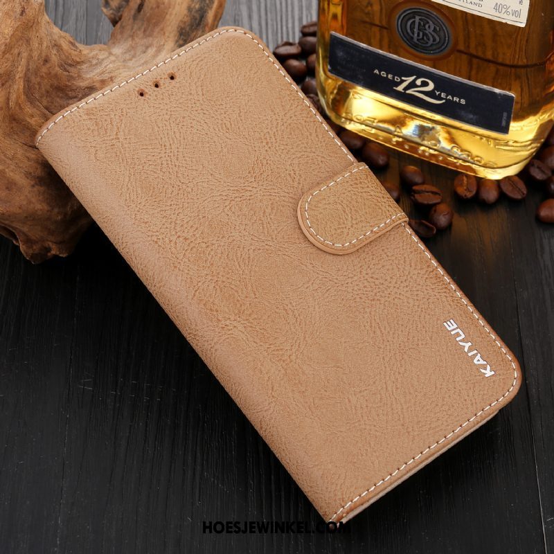 Xiaomi Mi 8 Pro Hoesje Zacht Anti-fall Leren Etui, Xiaomi Mi 8 Pro Hoesje Bescherming Portemonnee