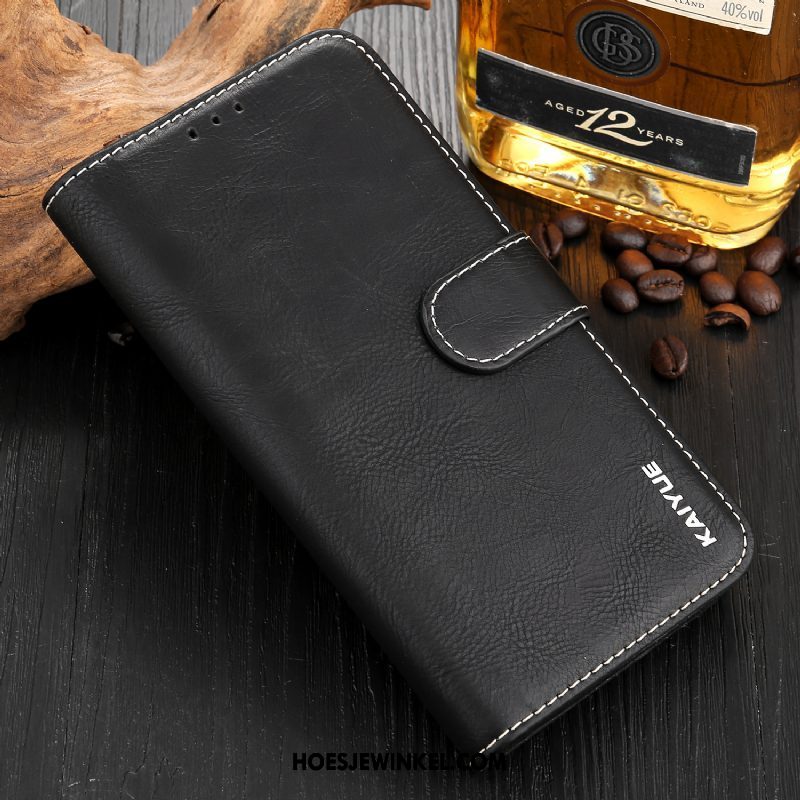 Xiaomi Mi 8 Pro Hoesje Zacht Anti-fall Leren Etui, Xiaomi Mi 8 Pro Hoesje Bescherming Portemonnee