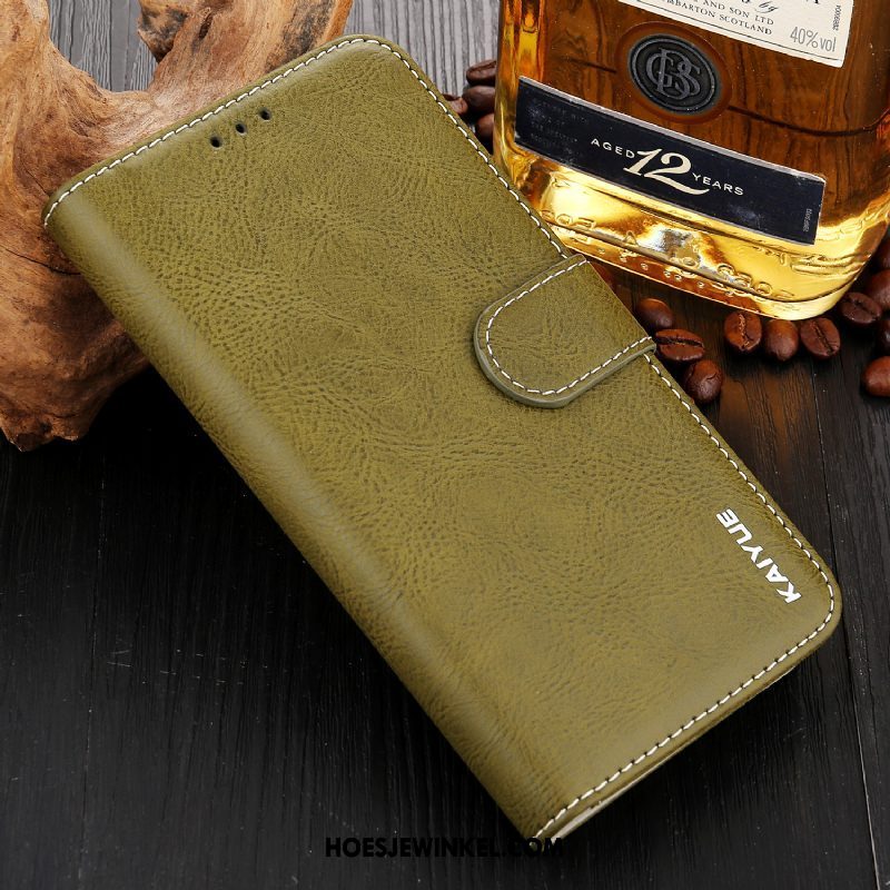 Xiaomi Mi 8 Pro Hoesje Zacht Anti-fall Leren Etui, Xiaomi Mi 8 Pro Hoesje Bescherming Portemonnee