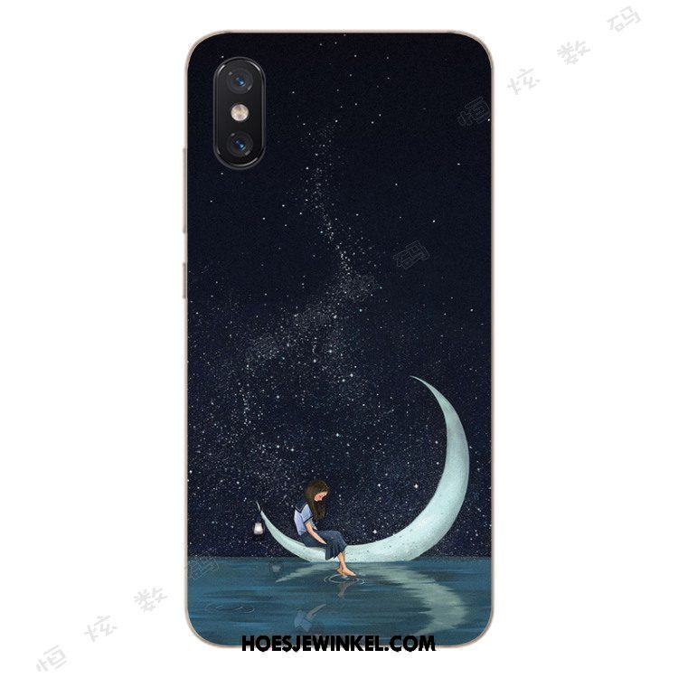 Xiaomi Mi 8 Pro Hoesje Zacht Jeugd All Inclusive, Xiaomi Mi 8 Pro Hoesje Siliconen Mobiele Telefoon Beige